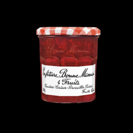 Confiture 4 fruits rouges 370g Bonne Maman  Confitures