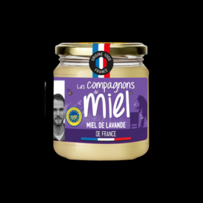 Miel de lavande de Provence IGP 375g Compagnon du Miel  Miels