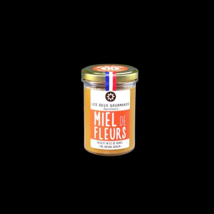 Miel de fleurs 250g Les 2 Gourmands  Miels