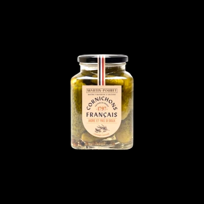 Cornichons aigre pas si doux du Val de Loire au vinaigre 270g Martin Pouret  Cornichons