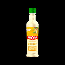 Vinaigrette légère moutarde 380ml Amora  Vinaigrettes