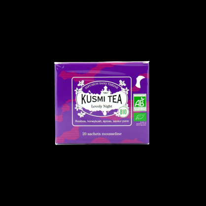 Lovely night 20x40g Kusmi Tea  Infusions et tisane