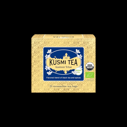 Kashmir tchai bio 20x40g Kusmi Tea  Thé noir