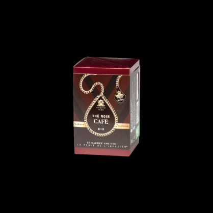 Thé noir café bio sachets 15x27g Provence d’Antan  Thé noir