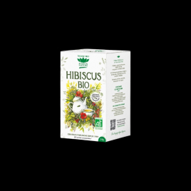 Tisane hibiscus bio sachets 20x34g Provence d’Antan  Infusions et tisane