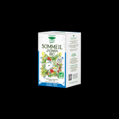 Tisane sommeil jasmin bio sachets 20x36g Provence d’Antan  Infusions et tisane