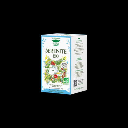Tisane sérénité bio sachets 20x30 Provence d’Antan  Infusions et tisane