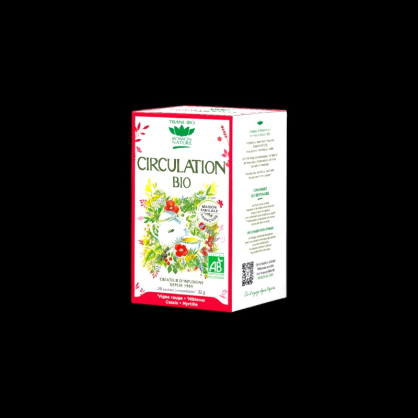 Tisane circulation bio sachets 20x32g Provenance d’Antan  Infusions et tisane