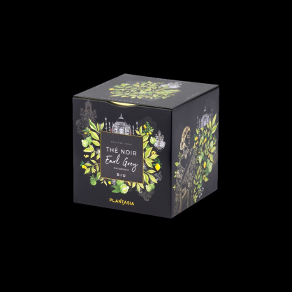 Thé noir earl grey bio sachets 24x48g Provence d’Antan  Thé noir