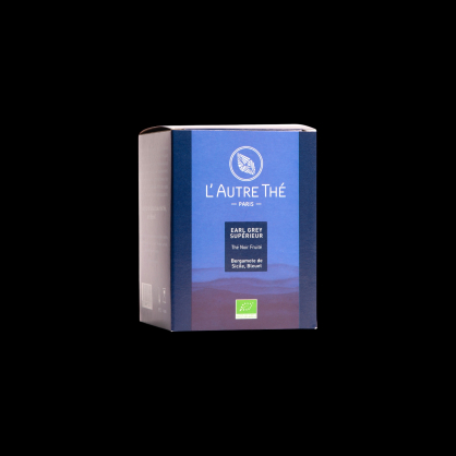 Earl grey supérieur bio 20x40g mousseline L’Autre Thé  Thé noir