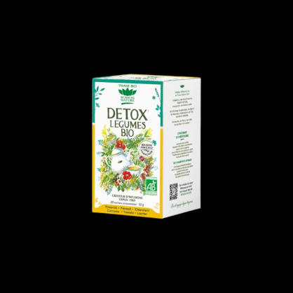 Tisane détox légumes bio sachets 20x32g Provence d’Antan  Infusions et tisane