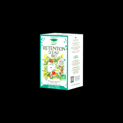 Tisane rétention d’eau bio sachets 20x32g Provence d’Antan  Infusions et tisane