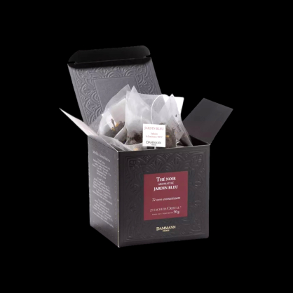 Thé jardin bleu 25x50g Dammann Frères  Thé noir