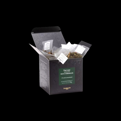 Thé vert nuit à Versailles sachets 25x50g Dammann Frères  Thé vert