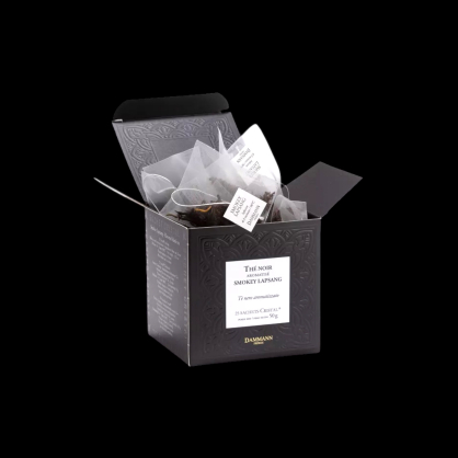 Thé noir smokey lapsang 25x50g Dammann Frères  Thé noir