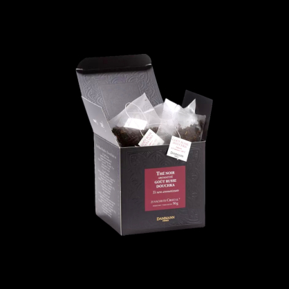 Thé noir goût russe douchka 25x50g Dammann Frères  Thé noir