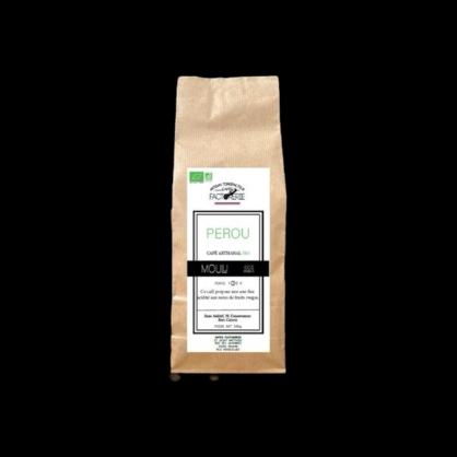 Pérou bio moulu 250g Cafés Factories  Moulu