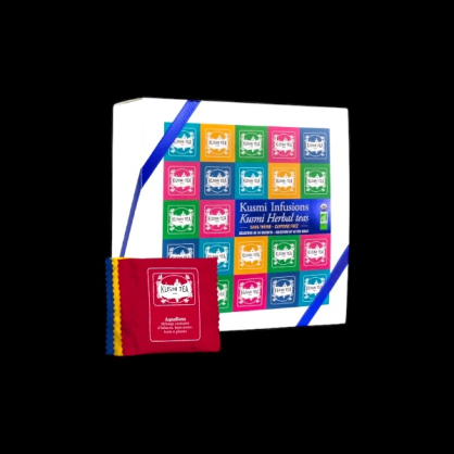 Coffret Kusmi découverte bio 45 sachets Kusmi Tea  Thé blanc