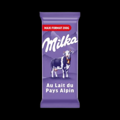 Chocolat lait du pays alpin 200g Milka  Tablettes de chocolat