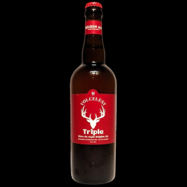 Bière triple 75cl Volcelest  Bières blondes