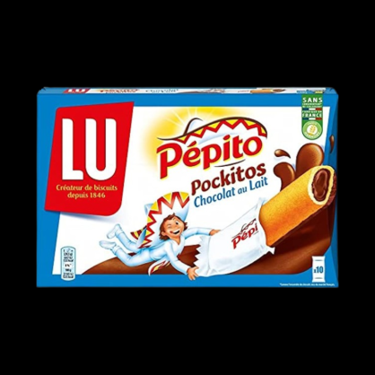 Pépito pockitos chocolat au lait 295g Lu  Biscuits
