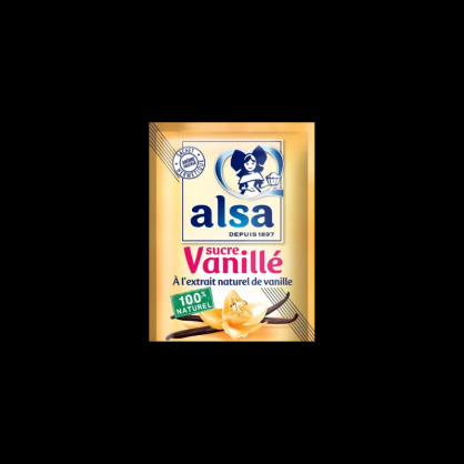 Sucre vanillé 6x45g Alsa  Farines, sucres et aides à la pâtisserie