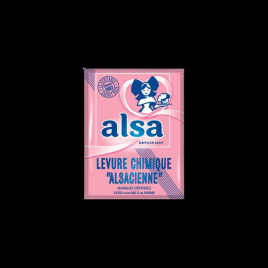 Levure chimique 8 sachets 88g Alsa  Farines, sucres et aides à la pâtisserie