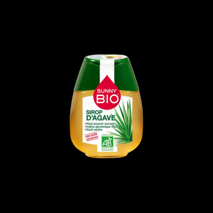 Sirop d’agave bio 250g Sunny Bio  Farines, sucres et aides à la pâtisserie