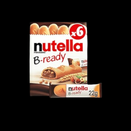 B-ready 6x132g Nutella  Biscuits