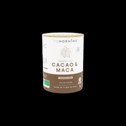 Cacao et maca bio 100g Nü Morning  Préparations pour boissons chaudes