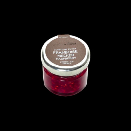 Mini confiture framboise mecker 28g Alain Milliat  Confitures