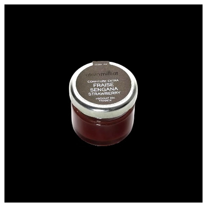 Mini confiture fraise sengana 28g Alain Milliat  Confitures