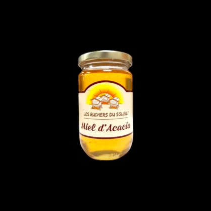 Miel acacia 375g Les Ruchers du Soleil  Miels