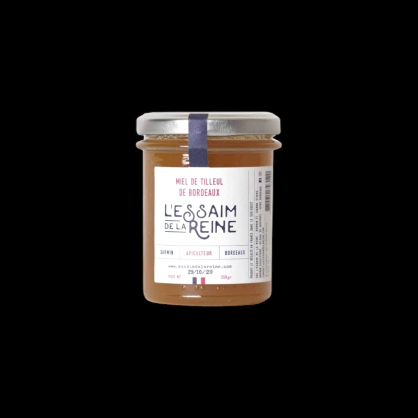 Miel de tilleul de Bordeaux 250g L’Essaim de la Reine  Miels