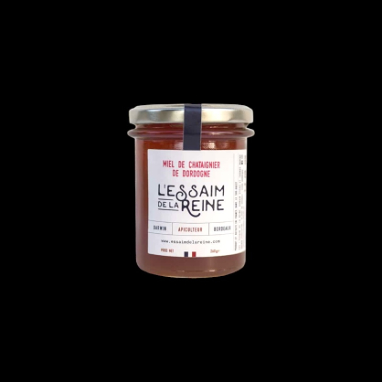 Miel de châtaignier de Dordogne 250g L’Essaim de la Reine  Miels