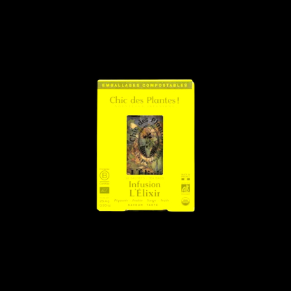 Infusion bio l’élixir 12x26,4g Chic des Plantes  Infusions et tisane