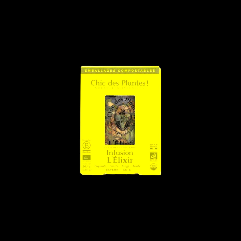 Infusion bio l’élixir 12x26,4g Chic des Plantes  Infusions et tisane