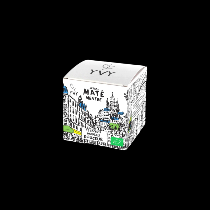 Maté menthe bio 15 sachets Yvy Maté  Maté