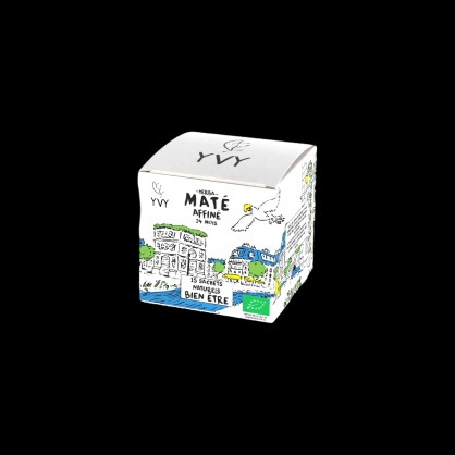 Maté affiné 24 mois 15 sachets Yvy Maté  Maté