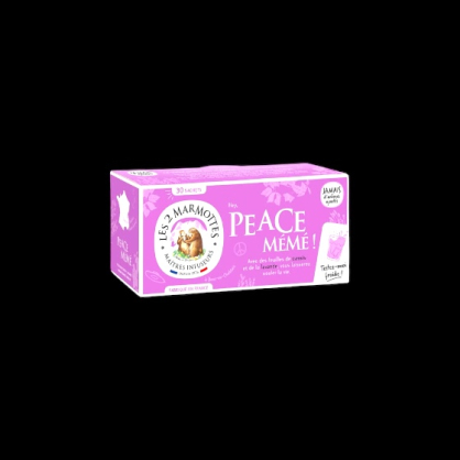 Tisane peace mémé 33g Les 2 Marmottes  Infusions et tisane