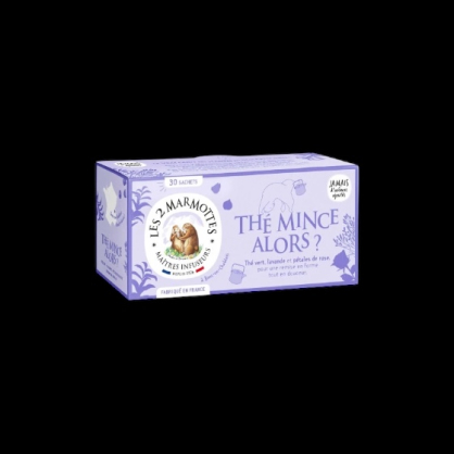 Thé mince alors 30x63g Les 2 Marmottes  Thé vert