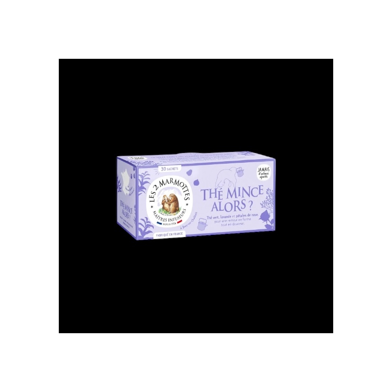 Thé mince alors 30x63g Les 2 Marmottes  Thé vert