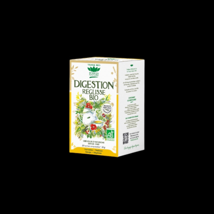 Tisane digestion réglisse bio sachets 20x32g Provence d’Antan  Infusions et tisane