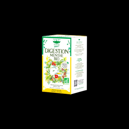 Tisane digestion menthe bio sachets 20x32g Provence d’Antan  Infusions et tisane