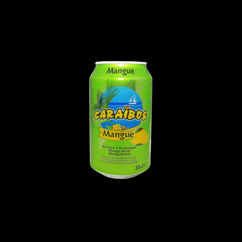 Jus de mangue 33cl Caraïbos  Jus de fruits