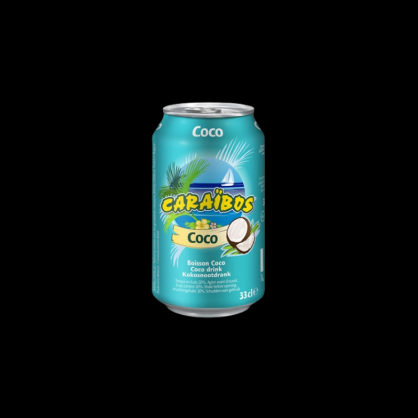 Jus de coco 33cl Caraïbos  Jus de fruits