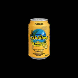 Jus d’ananas 33cl Caraïbos  Jus de fruits