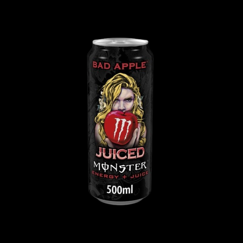 BOISSON ENERGISANTE JUICE BAD APPLE 50CL MONSTER  Accueil