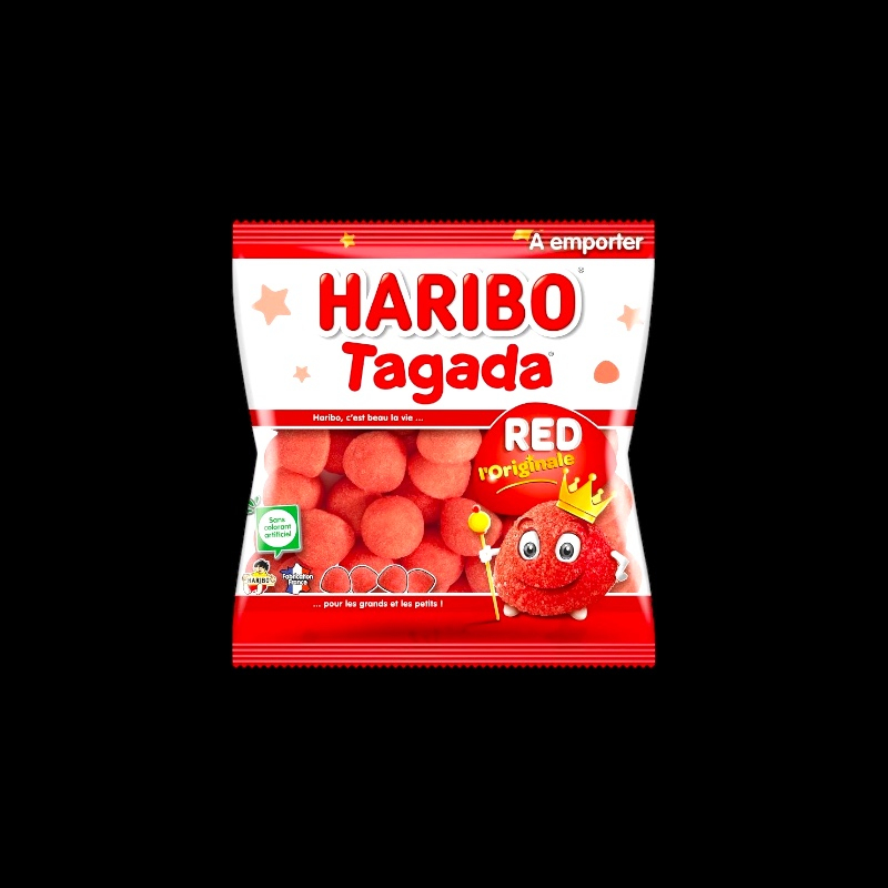 Tagada red original 120g Haribo  Bonbon classique