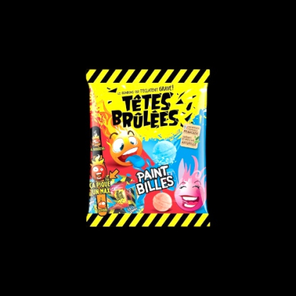 Paint billes 135g Têtes Brûlées  Bonbon piquant